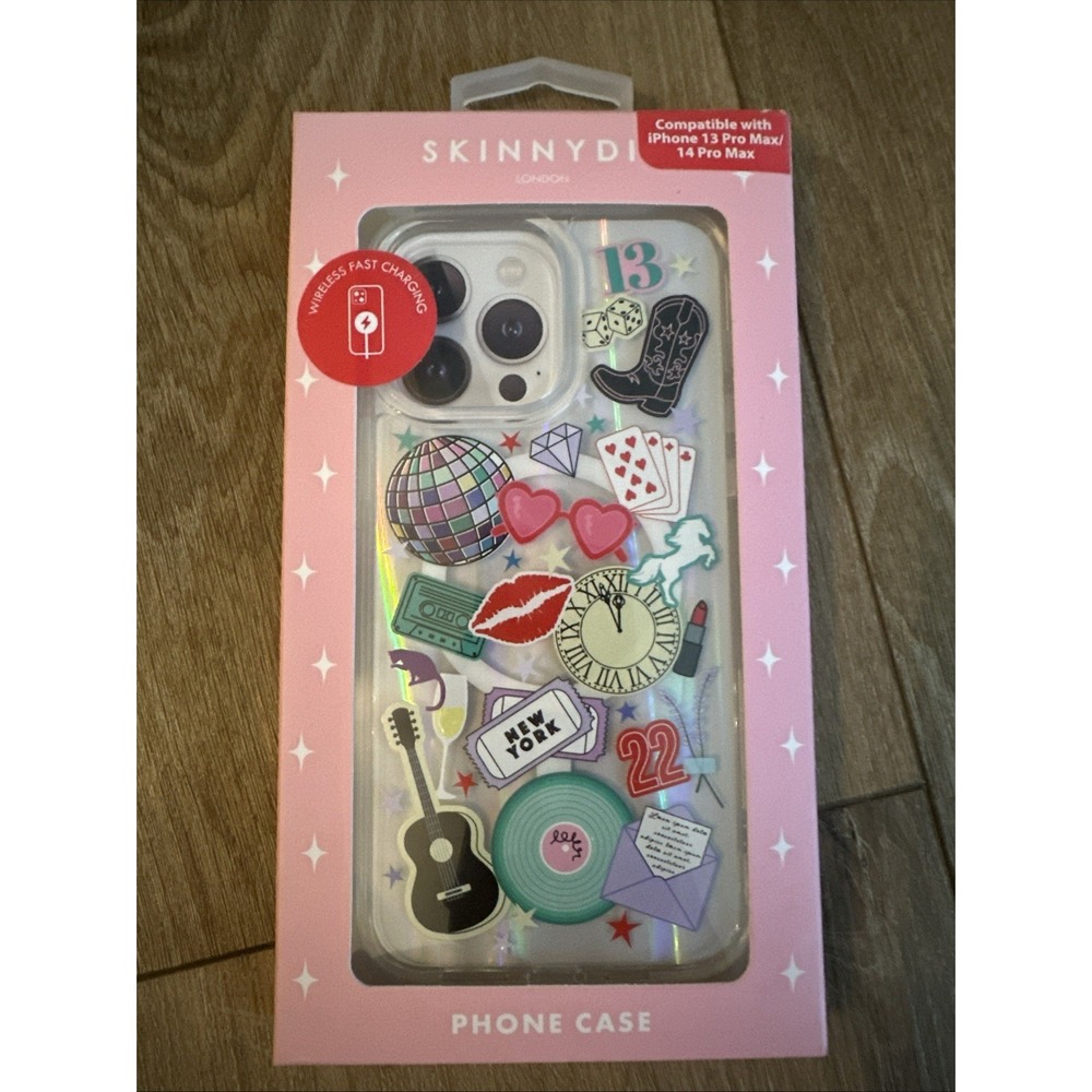 iPhone 13/14 Pro Max Skinnydip Sticker Shock Case New York Theme MagSafe New